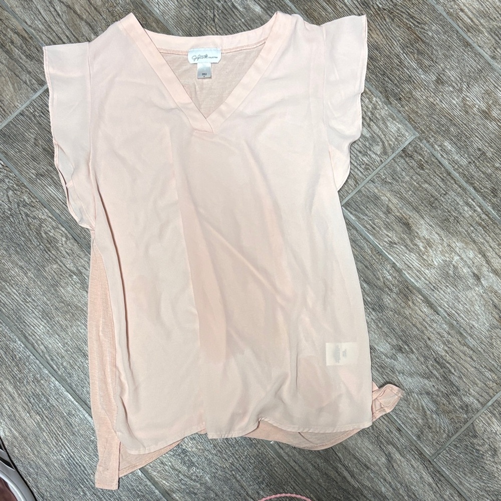Light Pink flowy top